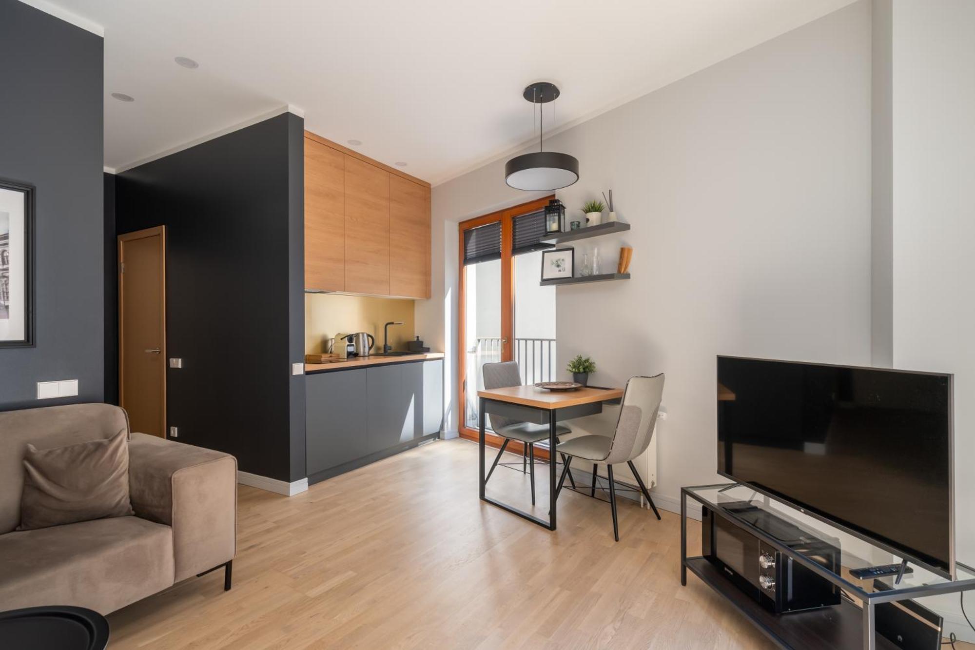 Cosy Studio Apartment In Ridzenes Residence Riga Exterior photo