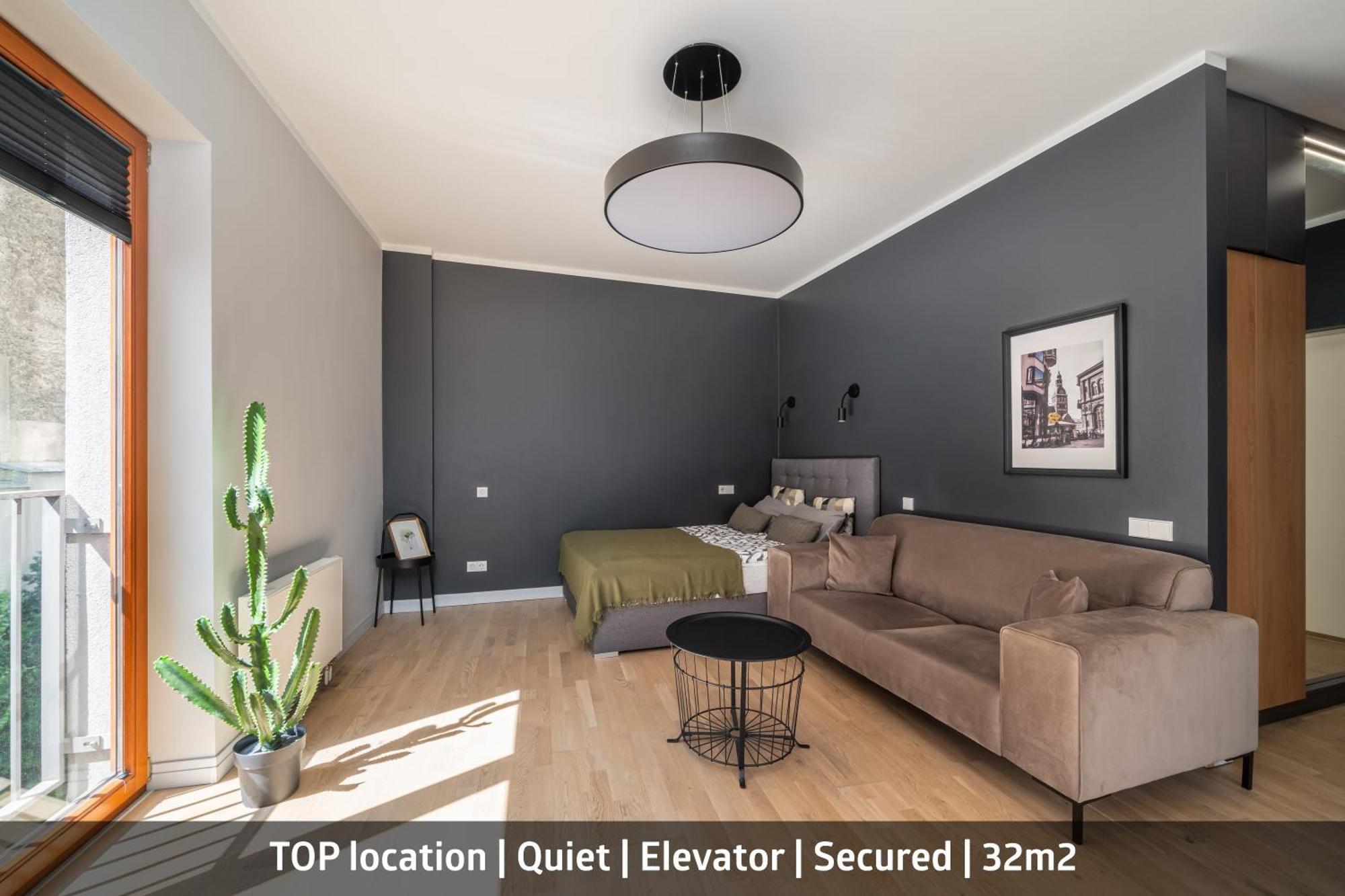 Cosy Studio Apartment In Ridzenes Residence Riga Exterior photo